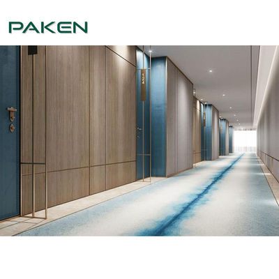 کیفیت  Custom Made Bedroom Fixed Furniture For 4-5 Stars Hotel ISO18001 کارخانه