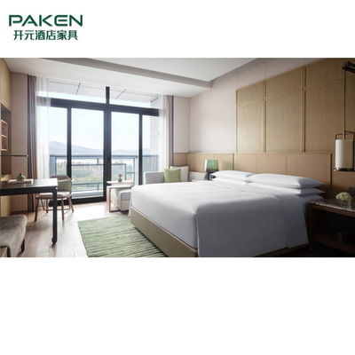 مجموعه اتاق خواب هتل Paken Melamine Solid Wood