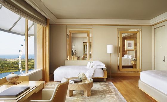 اتاق نشیمن 5 ستاره مبلمان هتل سفارشی چوب