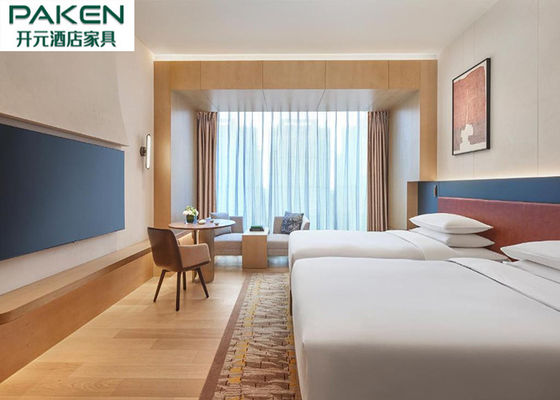 مبلمان اتاق خواب هتل هایت تزیینات دوره بلند تخت دو لایه
