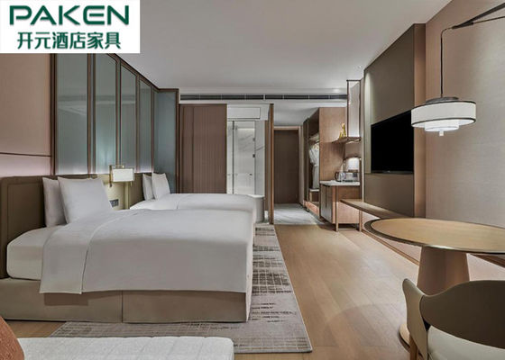 گروه های هتل پنج ستاره کامل مجموعه اتاق خواب مبلمان سوئیت Hilton Design
